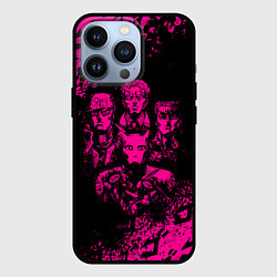 Чехол iPhone 13 Pro JOJO BIZARRE ADVENTURE ПЕРСОНАЖИ