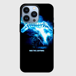 Чехол iPhone 13 Pro Ride the Lightning Metallica