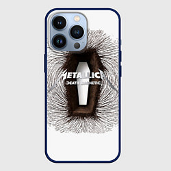 Чехол для iPhone 13 Pro Death Magnetic - Metallica, цвет: 3D-тёмно-синий