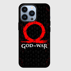 Чехол iPhone 13 Pro GOD OF WAR КРАТОС ЛОГО