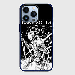 Чехол для iPhone 13 Pro Dark Souls, The Ashen One, цвет: 3D-тёмно-синий