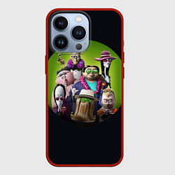 Чехол iPhone 13 Pro Семейка Аддамс - Горящий Тур