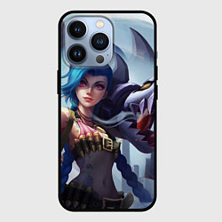 Чехол iPhone 13 Pro ЛИГА ЛЕГЕНД ДЖИНКС JINX