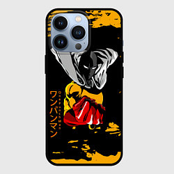 Чехол iPhone 13 Pro Сайтама грозит кулаком One Punch-Man