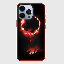 Чехол для iPhone 13 Pro DARK SOULS PRAISE THE SUN, цвет: 3D-красный