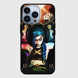 Чехол iPhone 13 Pro ARCANE JINX ОБЛОЖКА LEAGUE OF LEGENDS