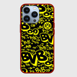 Чехол для iPhone 13 Pro BVB 09 - BORUSSIA Боруссия Дортмунд, цвет: 3D-красный