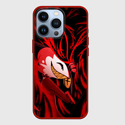 Чехол для iPhone 13 Pro АДСКИЙ БОСС Helluva Boss, цвет: 3D-красный