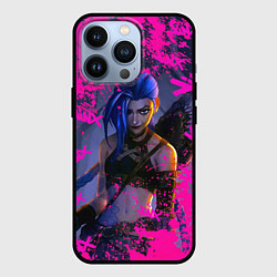 Чехол iPhone 13 Pro Jinx v2 Arcane LoL