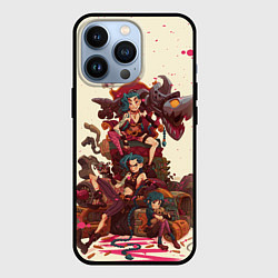 Чехол iPhone 13 Pro ЛИГА ЛЕГЕНД JINX ARCANE