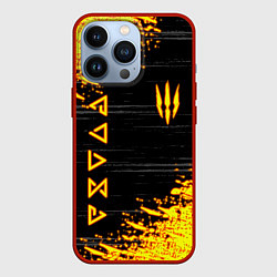 Чехол для iPhone 13 Pro The Witcher Neon, цвет: 3D-красный