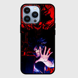 Чехол iPhone 13 Pro Аста и его черный демон Черный клевер