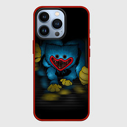 Чехол для iPhone 13 Pro POPPY PLAYTIME ПОППИ ПЛЕЙТАЙМ КУ-КУ, цвет: 3D-красный