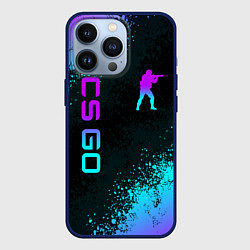Чехол iPhone 13 Pro CS GO NEON SYMBOL STYLE SKIN КС ГО НЕОН