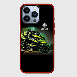 Чехол iPhone 13 Pro YAMAHA - famous racing team!