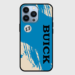 Чехол для iPhone 13 Pro Buick Logo emblem, цвет: 3D-черный
