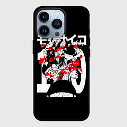Чехол для iPhone 13 Pro Mob Psycho эмоции Шигео на 100, цвет: 3D-черный