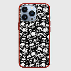 Чехол iPhone 13 Pro Screaming skulls