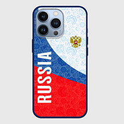 Чехол iPhone 13 Pro RUSSIA SPORT STYLE РОССИЯ СПОРТИВНЫЙ СТИЛЬ