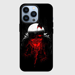 Чехол iPhone 13 Pro UNDERTALE SANS BLOOD ROSE