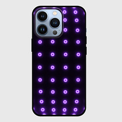 Чехол для iPhone 13 Pro Неоновые кружки, цвет: 3D-черный