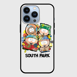 Чехол iPhone 13 Pro South Park - Южный парк краски