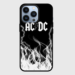 Чехол для iPhone 13 Pro ACDC Fire, цвет: 3D-черный
