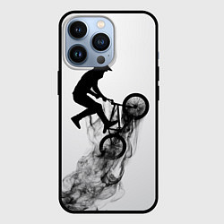 Чехол для iPhone 13 Pro ВЕЛОСПОРТ BMX Racing, цвет: 3D-черный