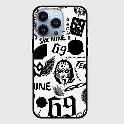 Чехол iPhone 13 Pro 6IX9INE - Pattern