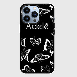 Чехол iPhone 13 Pro Адель летящие бабочки