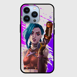 Чехол iPhone 13 Pro ДЕРЗКАЯ ДЖИНКС Arcane League Of Legends