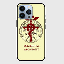 Чехол для iPhone 13 Pro Стальной алхимик - Фламель, цвет: 3D-черный