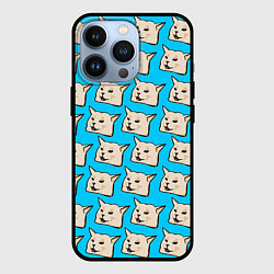 Чехол iPhone 13 Pro Screaming woman cat