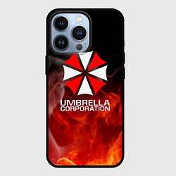 Чехол iPhone 13 Pro Umbrella Corporation пламя