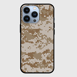 Чехол для iPhone 13 Pro Пустынный Милитари, цвет: 3D-черный