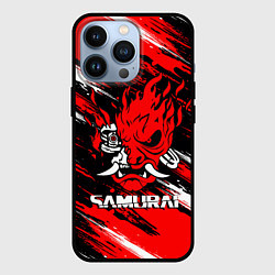 Чехол iPhone 13 Pro SAMURAI CYBERPUNK 2077 КИБЕРПАНК 2077