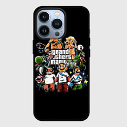 Чехол iPhone 13 Pro Mario x GTA
