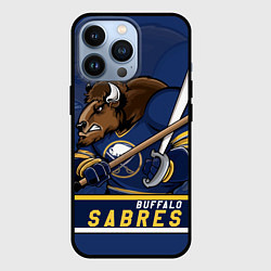 Чехол iPhone 13 Pro Баффало Сейберз, Buffalo Sabres