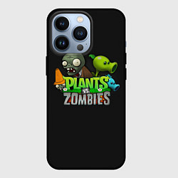 Чехол iPhone 13 Pro Персонажи Plants vs Zombies