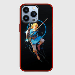 Чехол для iPhone 13 Pro Линк на охоте, цвет: 3D-красный