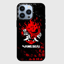 Чехол для iPhone 13 Pro CYBERPUNK SAMURAI: JAPAN STYLE, цвет: 3D-черный