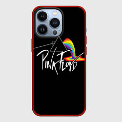 Чехол для iPhone 13 Pro PINK FLOYD - ПИНК ФЛОЙД ЛУЖА, цвет: 3D-красный