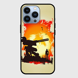 Чехол для iPhone 13 Pro Снейк и Метал Гир, цвет: 3D-черный