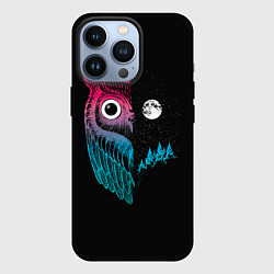 Чехол iPhone 13 Pro Ночная сова Градиент