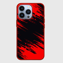 Чехол для iPhone 13 Pro Красная краска брызги, цвет: 3D-красный
