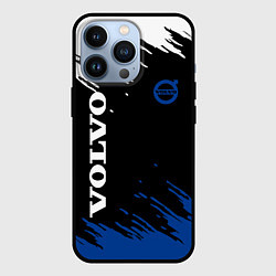 Чехол для iPhone 13 Pro Volvo - Texture, цвет: 3D-черный