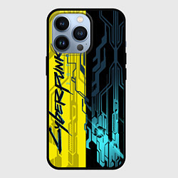 Чехол iPhone 13 Pro CYBERPUNK 2077 Логотип