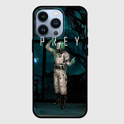 Чехол для iPhone 13 Pro Ученный из игры Prey, цвет: 3D-черный