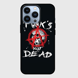 Чехол iPhone 13 Pro Punks Not Dead Анархия