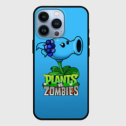 Чехол iPhone 13 Pro Plants vs Zombies - Морозный Горох